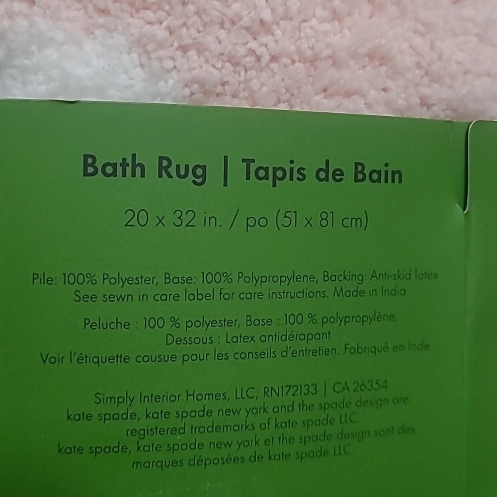 Kate Spade Dots Bath Rug